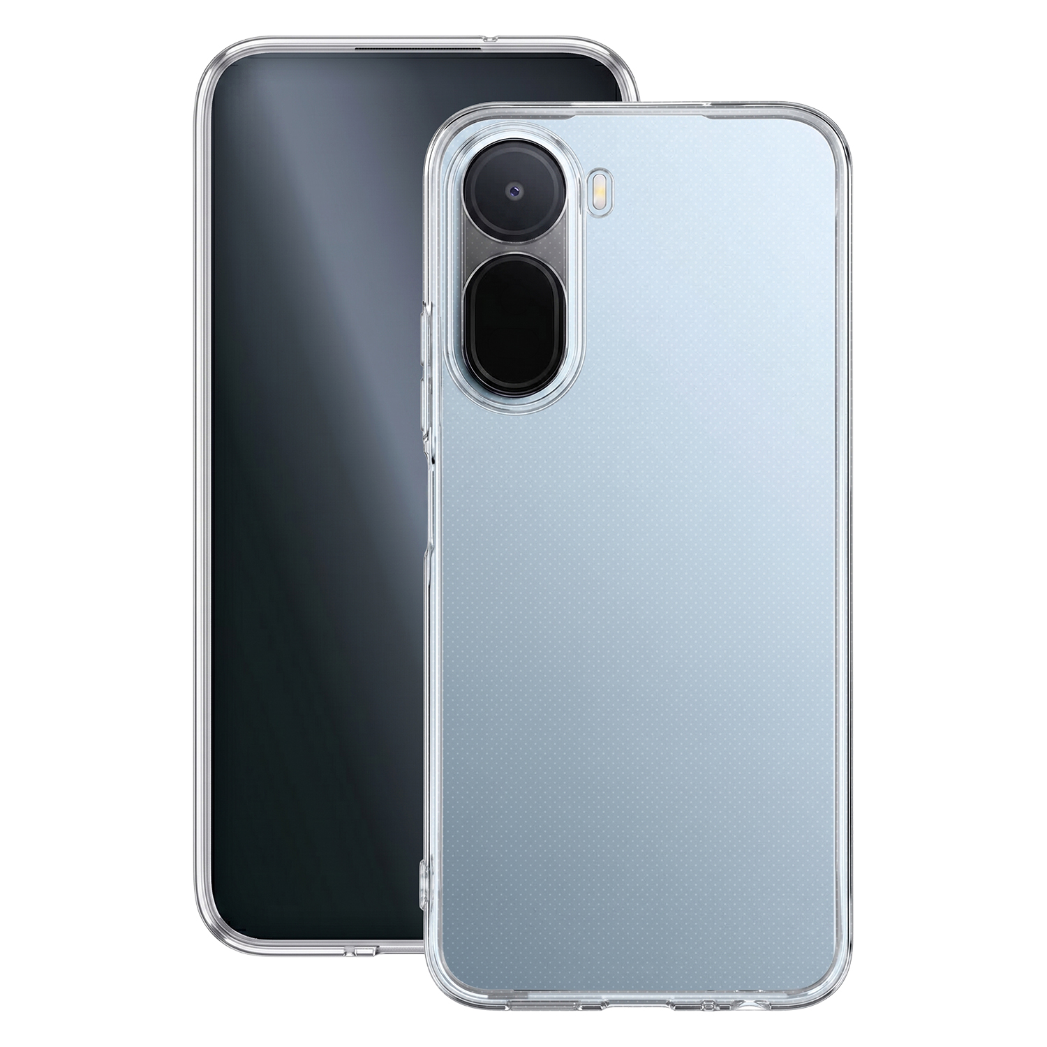 Тонкий чехол 2 мм для Xiaomi Redmi A7 Pro прозрачный
