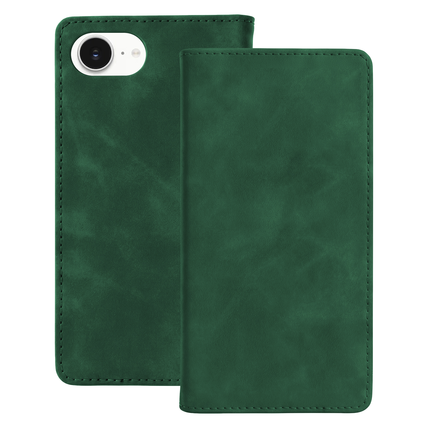 Smart Suede ümbris mudelile iPhone 16e / 17e, roheline