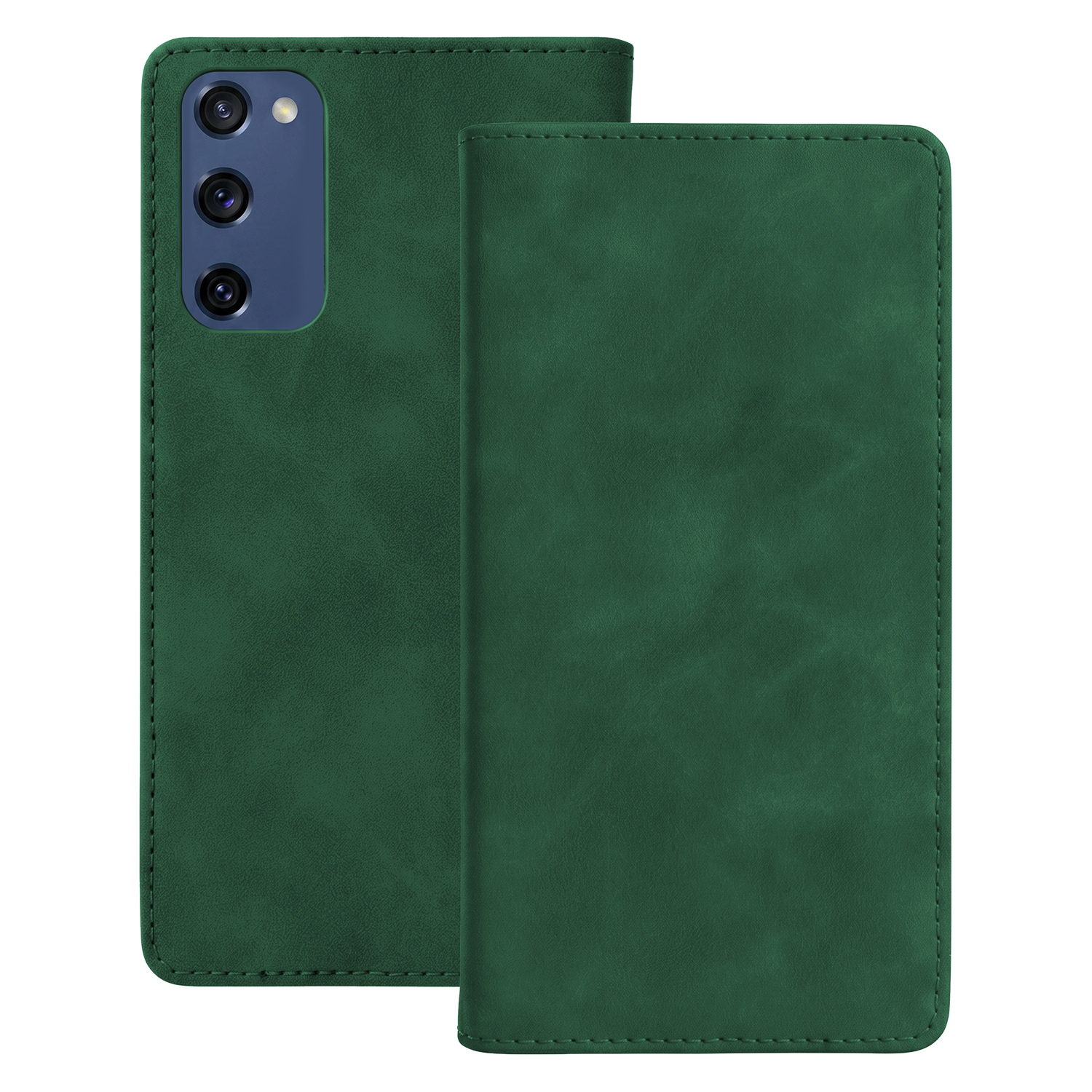 Smart Suede case for Samsung Galaxy S20 FE / S20 Lite / S20 FE 5G green