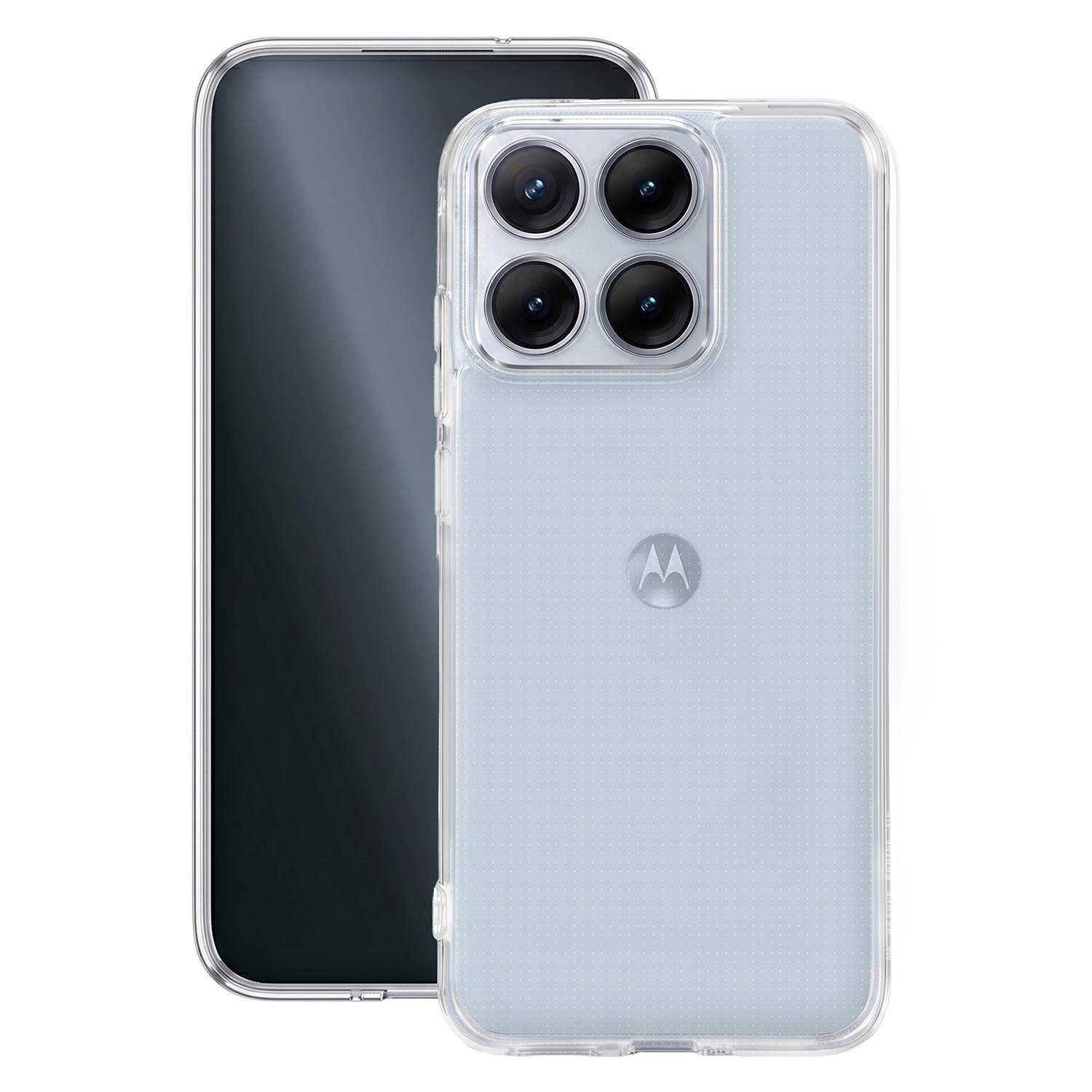 Õhuke 2 mm ümbris Motorola Edge 70 Fusion läbipaistev