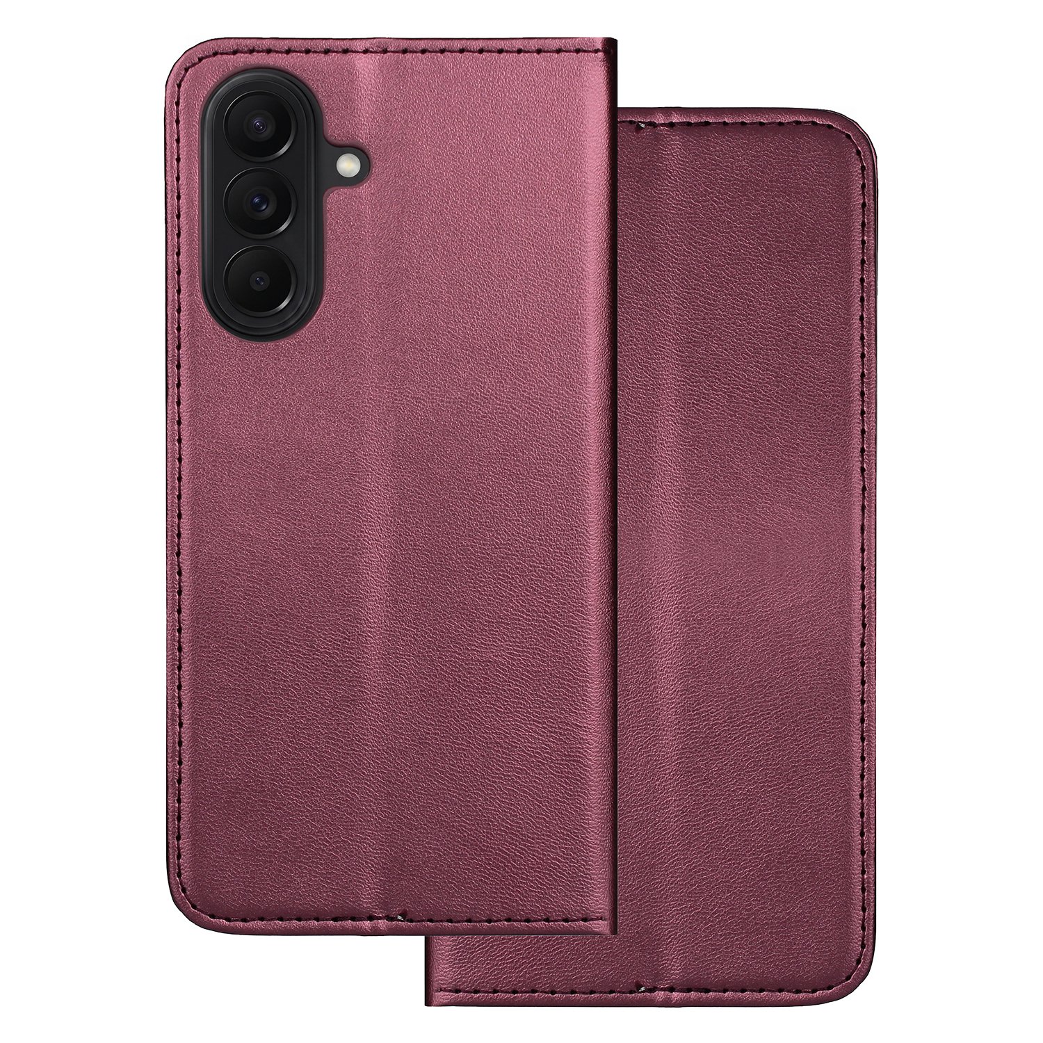 Smart Magnetic ümbris Samsung Galaxy A27 5G jaoks burgundpunane