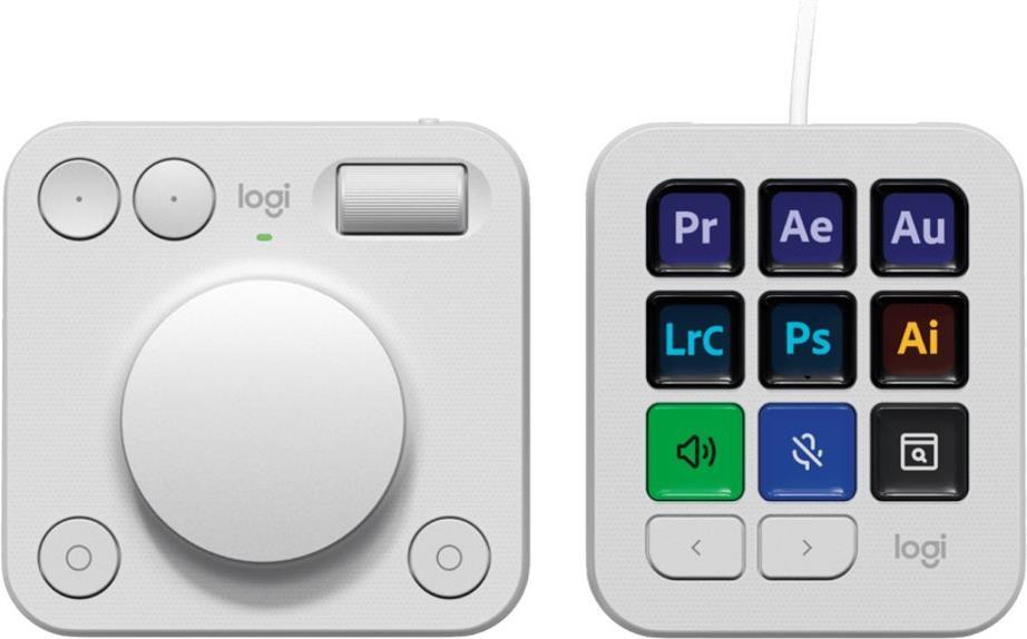 Klaviatuur Logitech MX Creative Console/Grafiit