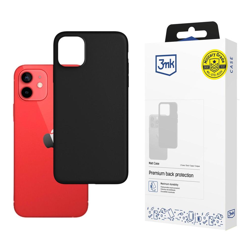 Apple iPhone 12 Mini - 3mk Matt Case чёрный