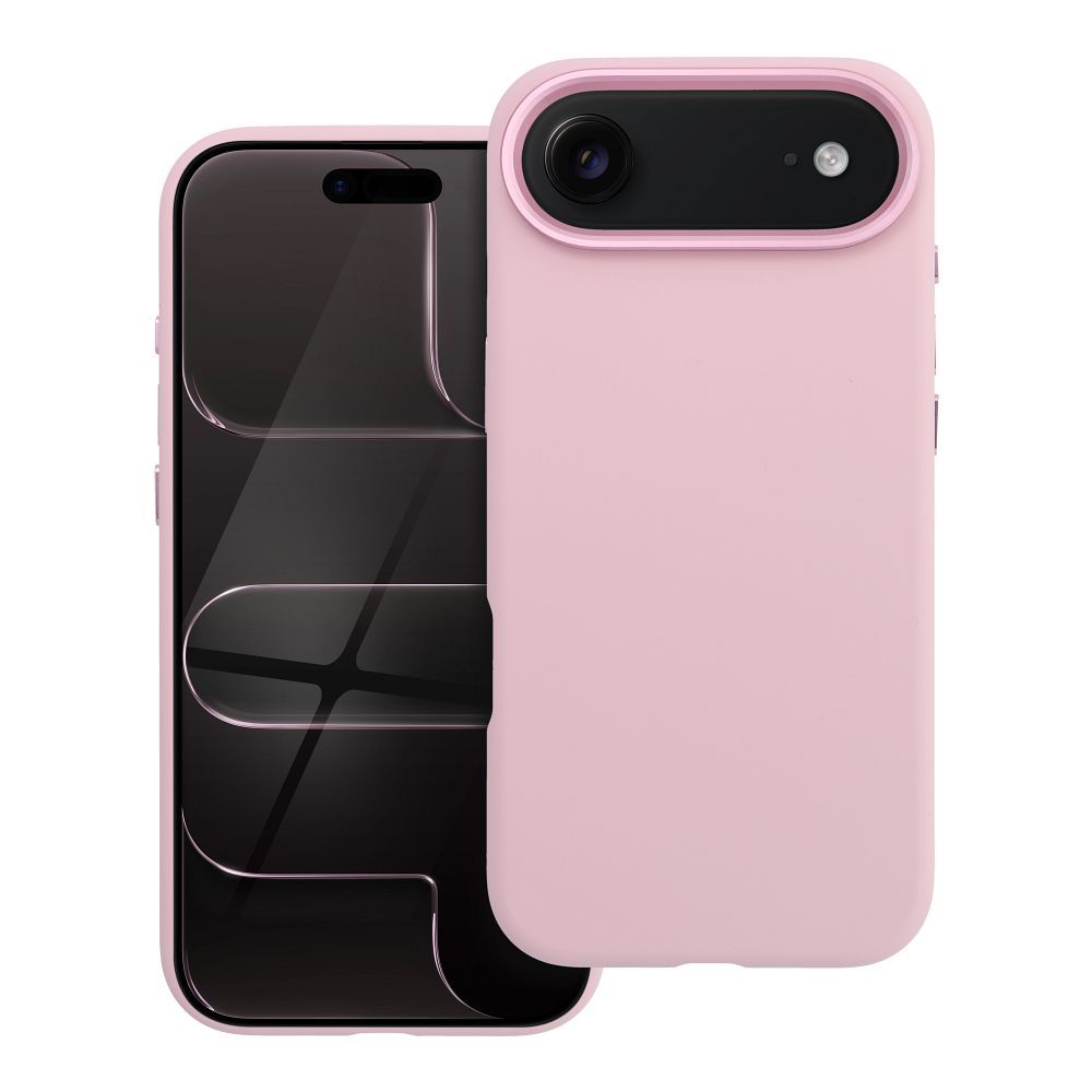 Ümbris jaoks iPhone 17 AIR Forcell F-Protect Raam Premium ühilduv koos Magsafe roosa