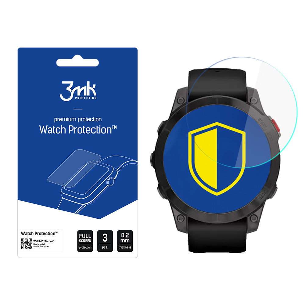 Garmin Epix 2 - 3mk Watch Protection™ vs. FlexibleGlass Lite