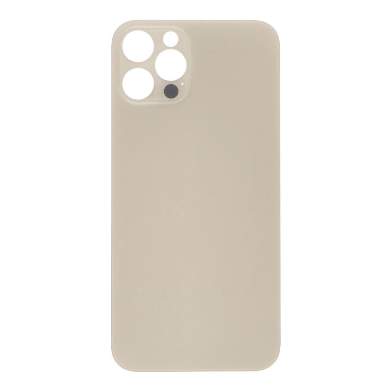 Galinis dangtelis iPhone 12 Pro auksinis (bigger hole for camera) OEM