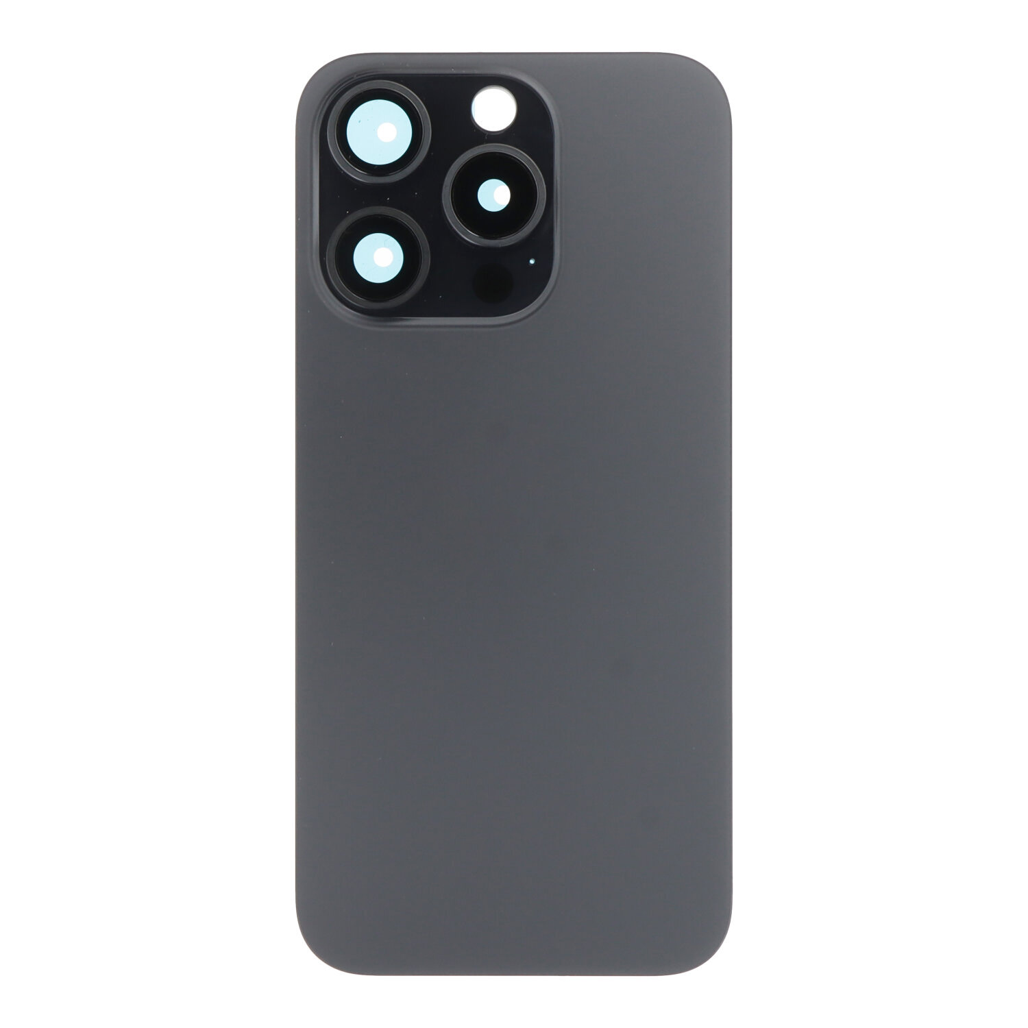 Galinis dangtelis iPhone 15 Pro Black Titanium (Full Cover / No NFC Flex) OEM