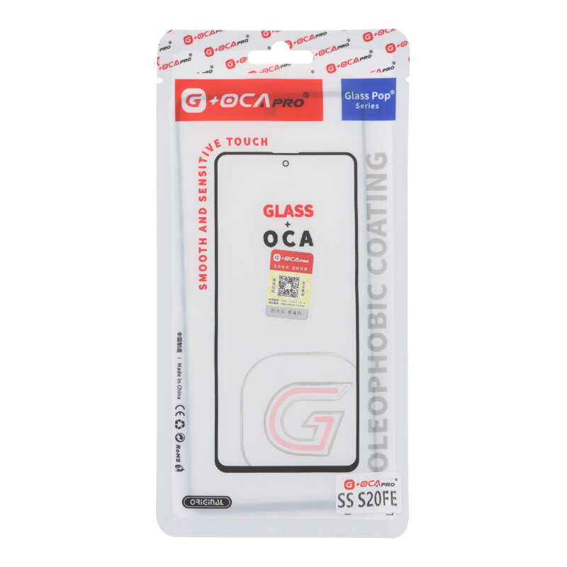 LCD klaas G+OCA Pro Samsung S20 FE G780 / S20 FE 5G G781 OCA-ga