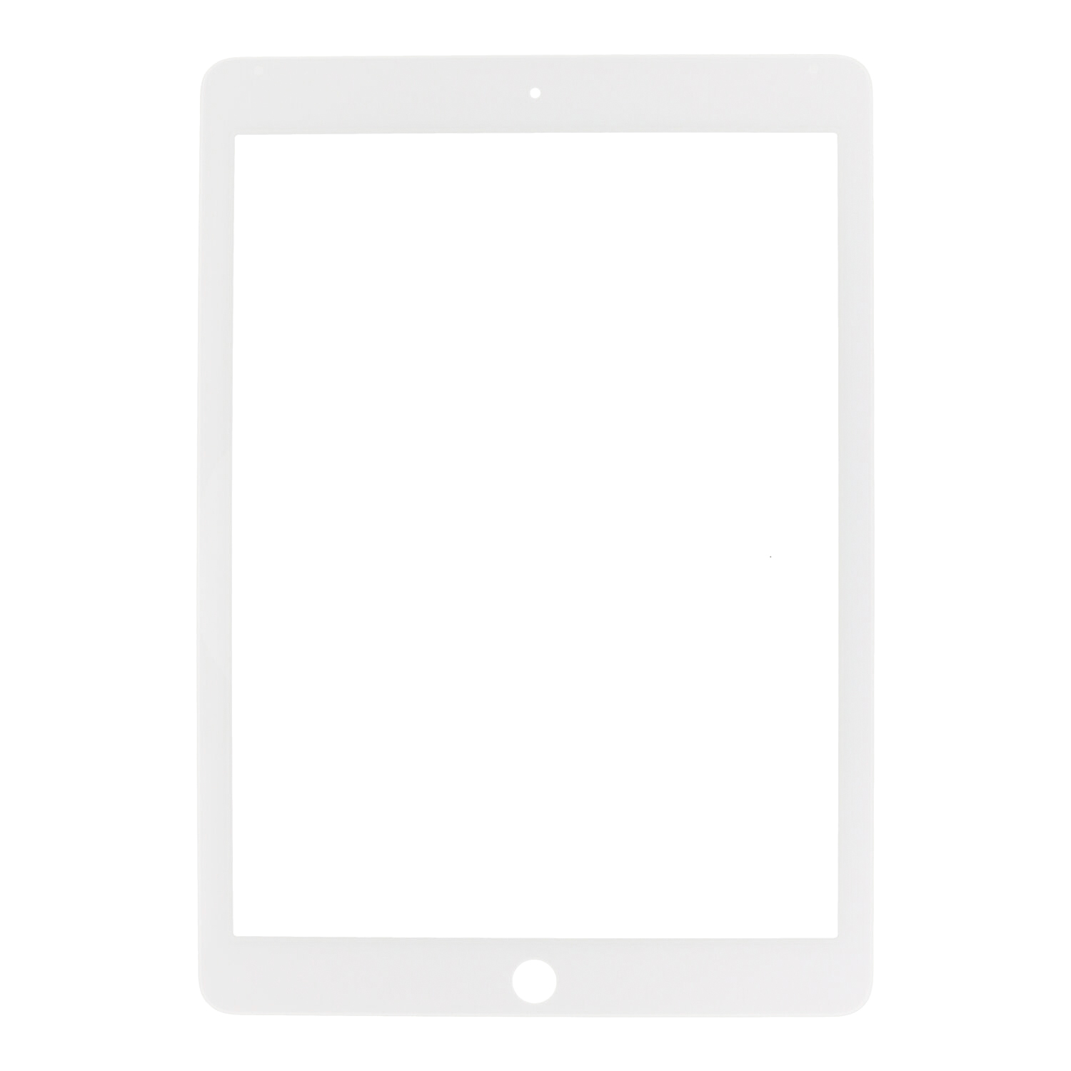 LCD klaas Apple iPad Air 2 OCA-ga valge OEM