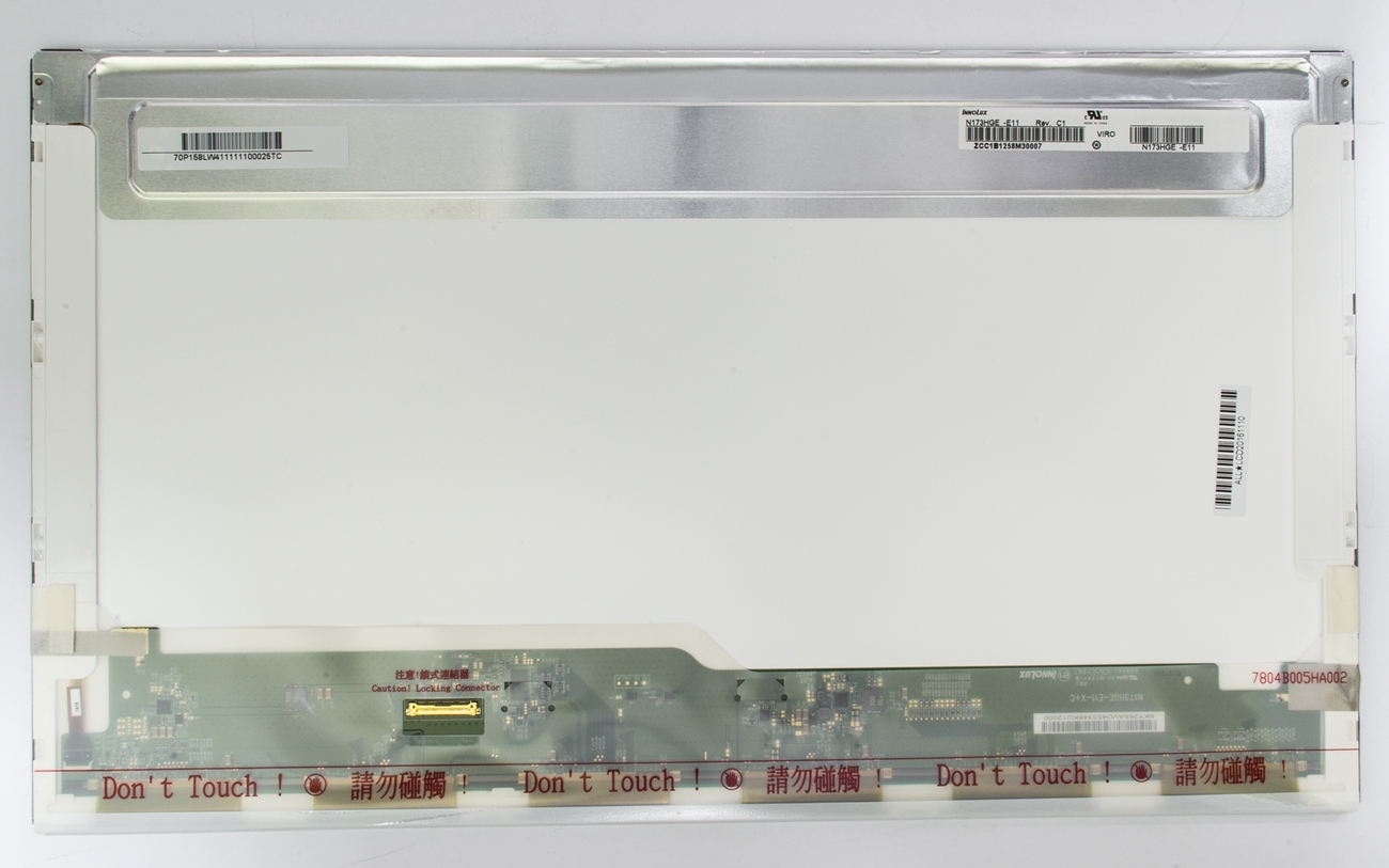LCD ekraan 17.3" 1920x1080 FULL HD, LED, matt, 30pin (vasak) EDP, A+