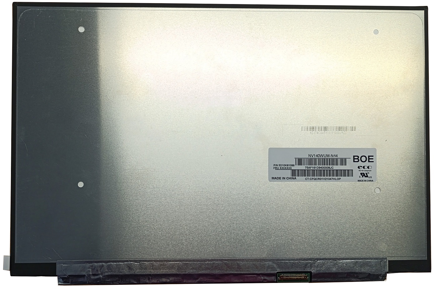 Sülearvuti ekraan 14,0", 1920x1200, 60 Hz, matt, 30-pin (paremal), IPS