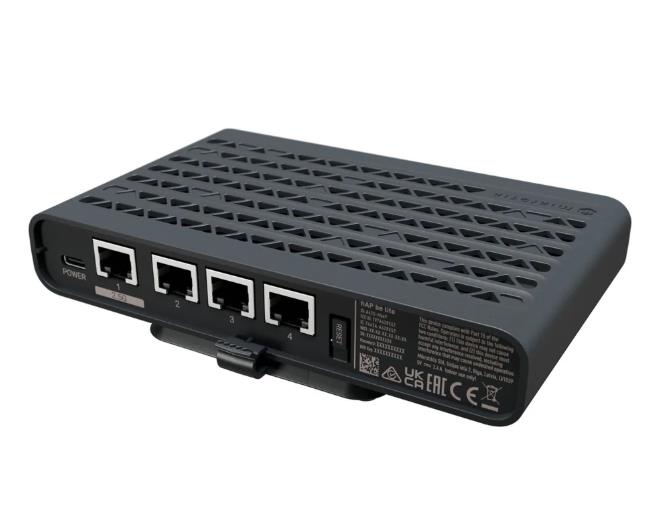 Ruuter MikroTik A42G-HBEP Wi-Fi 7 (802.11be) Ethernet LAN 4xLAN porti USB port