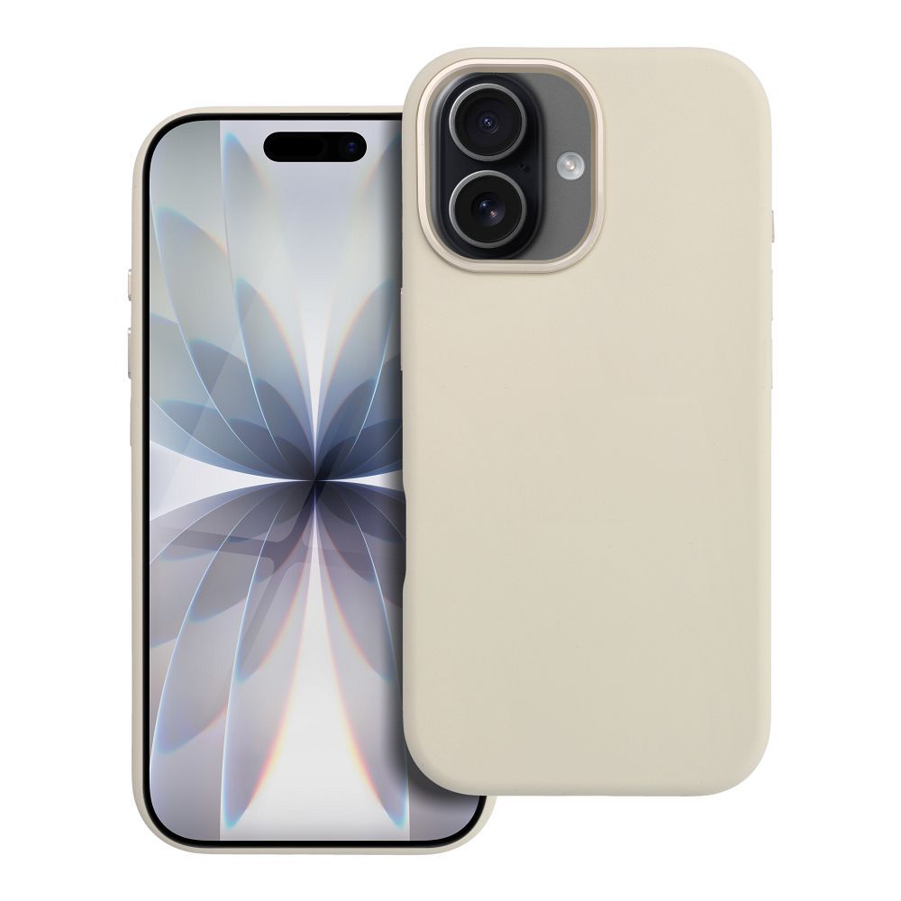 Ümbris jaoks iPhone 17 Forcell F-Protect Raam Premium ühilduv koos Magsafe antique valge