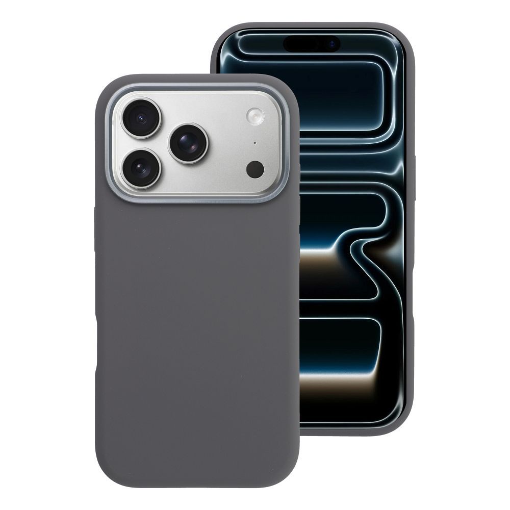 Чехол для iPhone 17 Pro Forcell F-Protect Frame Premium совместимый с MagSafe серый