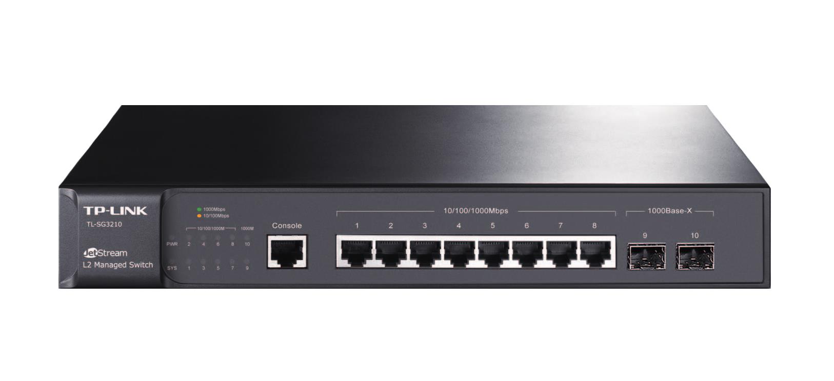 TP-LINK Omada TL-SG3210 Type L2 8x10Base-T / 100Base-TX / 1000Base-T 2xSFP TL-SG3210 (Switch)