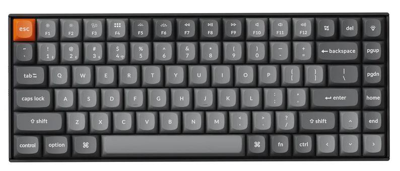 Klaviatuur Keychron WRL K2 Max RGB/Must