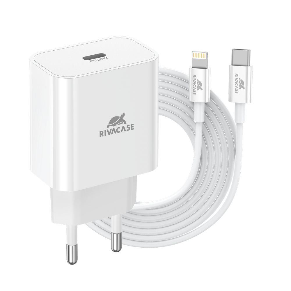 Seina-laadija valge PS4101 WD5 Rivacase