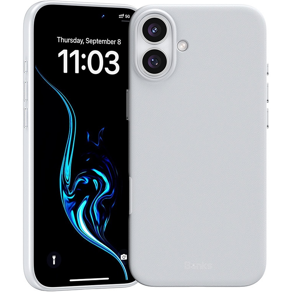 Benks Magnetic Vita Pro силиконовый Чехол для Iphone 16 серый