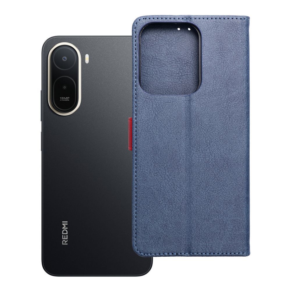 Klappümbris Xiaomi Redmi A7 PRO Split Book, tumesinine ja punane