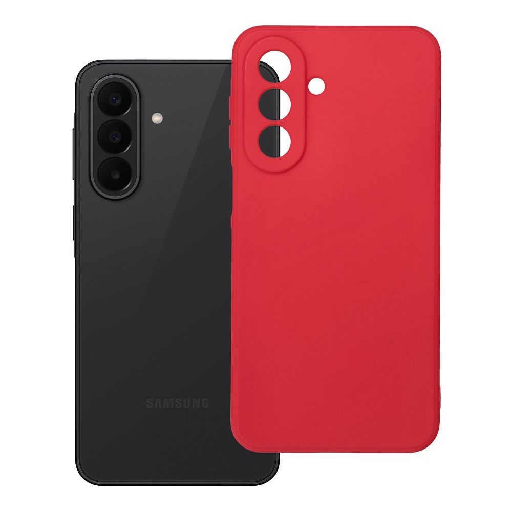 Чехол для Samsung A27 5G силиконовый красный