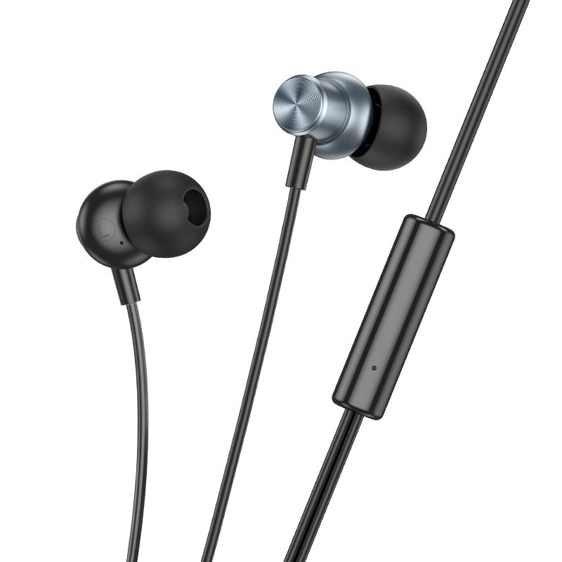 HOCO wire kõrvaklapid Jack 3,5 mm with microphone M110 metal hall