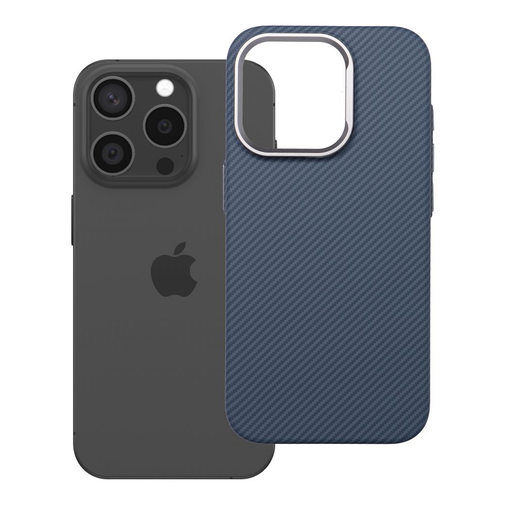 Чехол K-Look для iPhone 15 PRO, совместимый с MagSafe, синий