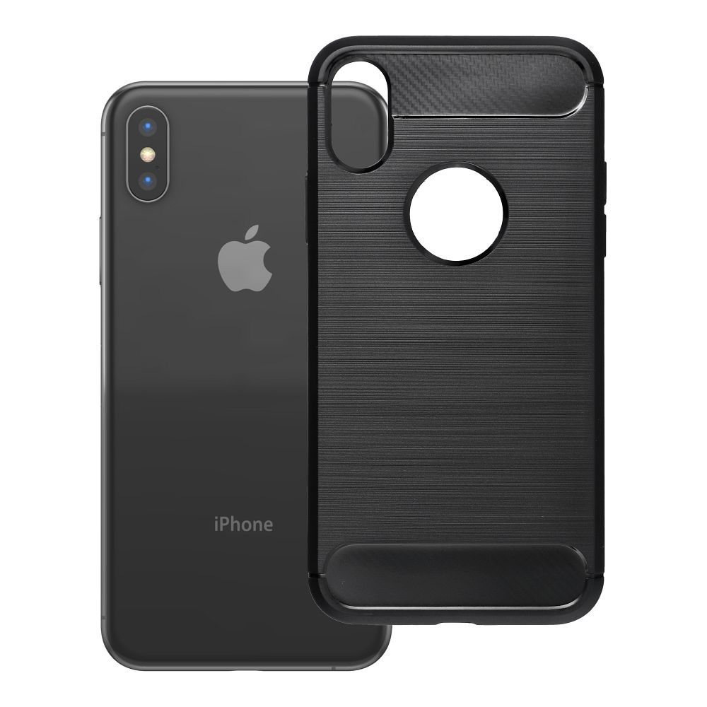 Чехол iPhone XS Carbon 2.0 черный