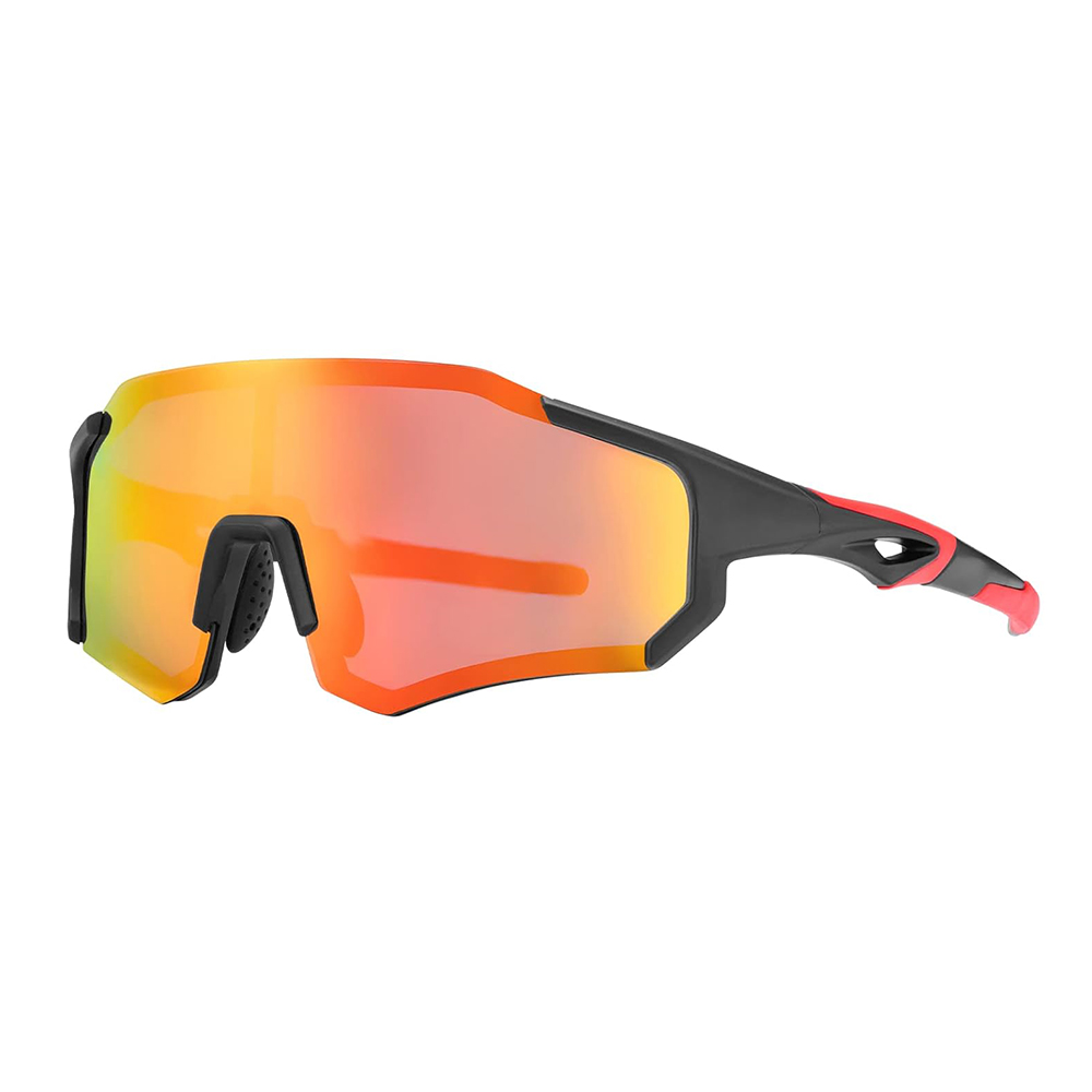 Rockbros 10182 polariseeritud rattaprillid – punane