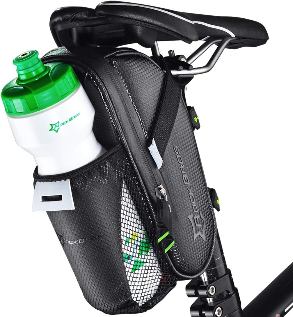 Rockbros C7-1 veekindel jalgrattakott sadulakinnitusega, 1.5l - must