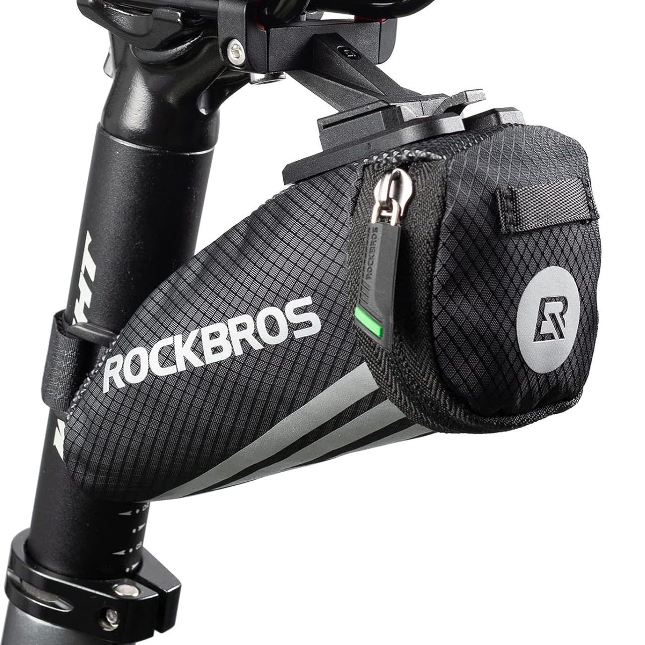Rockbros C28 sadulaalune jalgrattakott – must