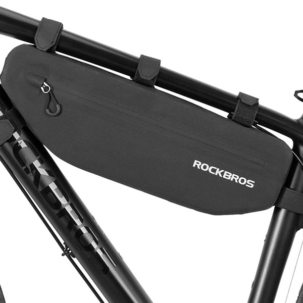 Rockbros AS-043 Velcro jalgrattakott, 3l - must