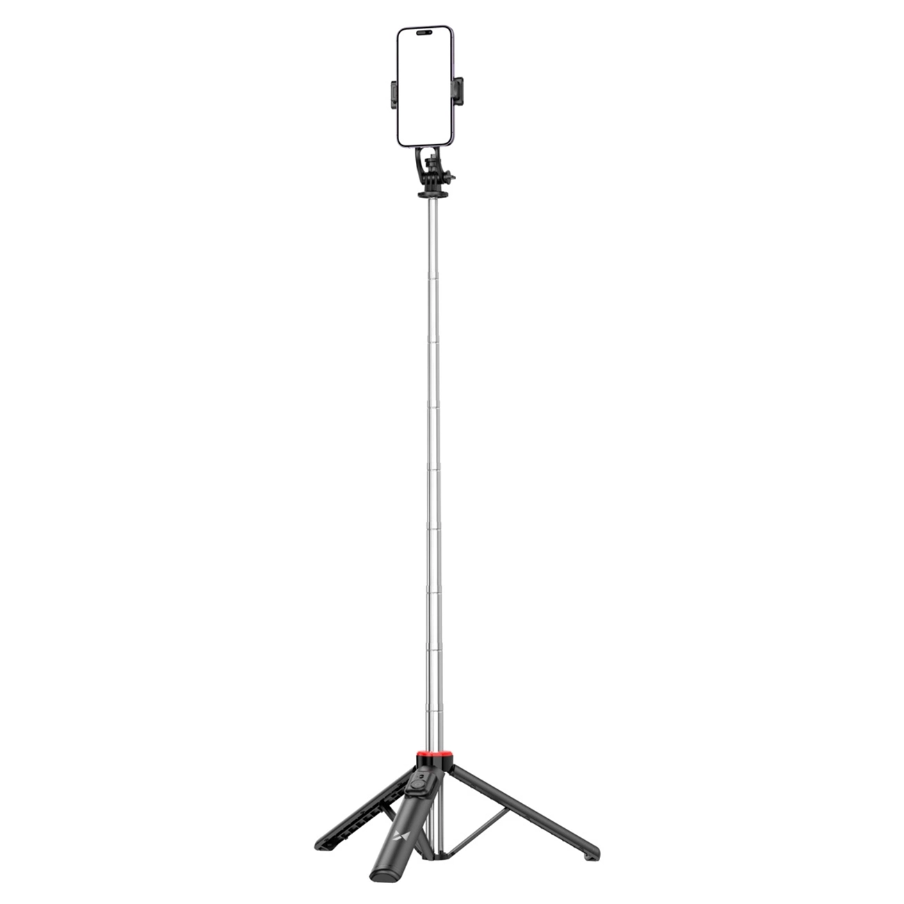 Wozinsky selfipulk WC1Y3S teleskoopstatiiv 1.3m telefonihoidikuga - must