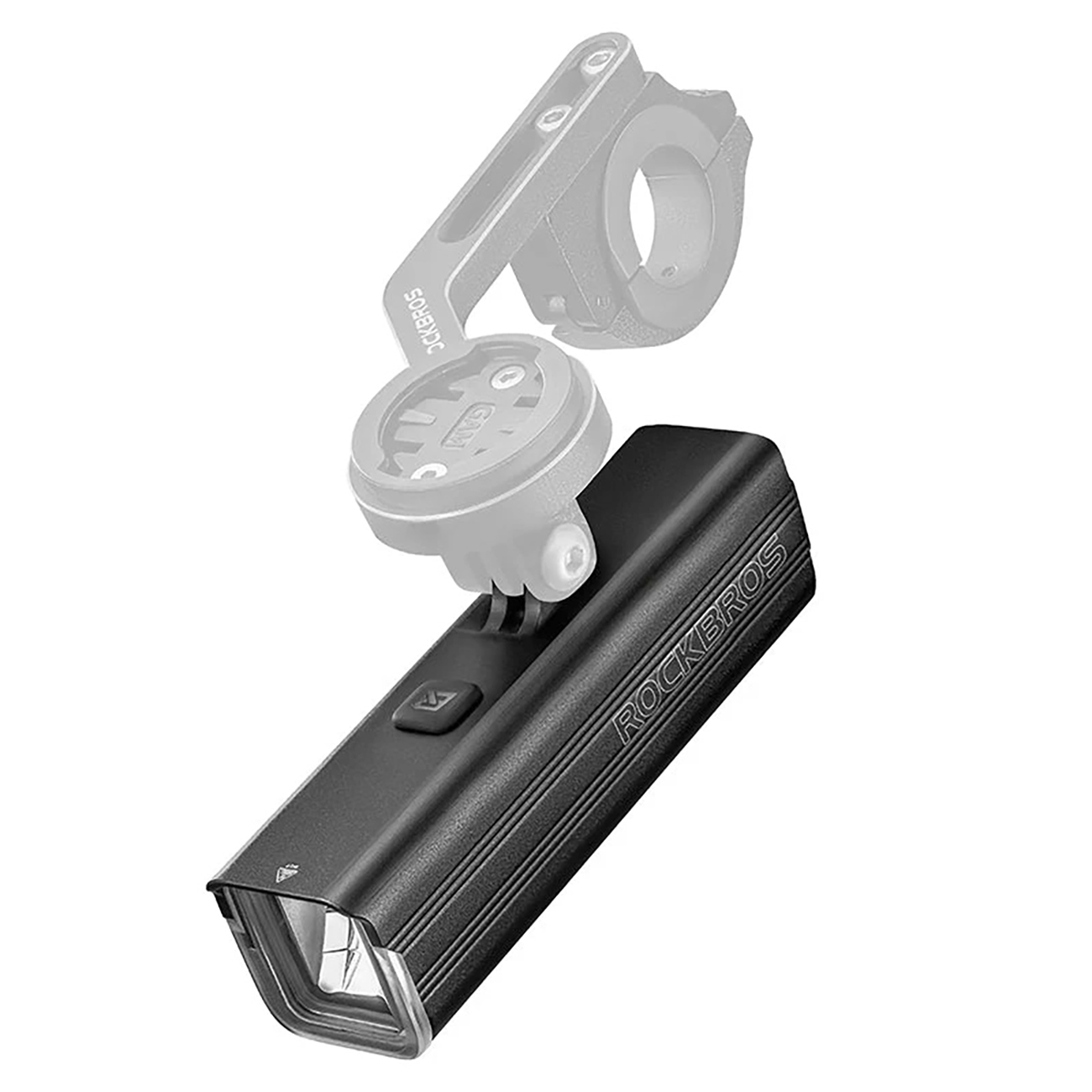Rockbros RHL1500 eesmine jalgrattatuli 5000mAh 1500lm IPX6 - must