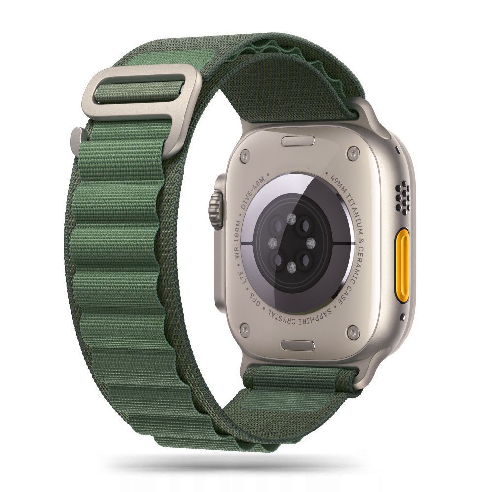 TECH-PROTECT NYLON PRO APPLE WATCH 4 / 5 / 6 / 7 / 8 / 9 / SE / ULTRA 1 / 2 (42 / 44 / 45 / 49 MM) militaarroheline