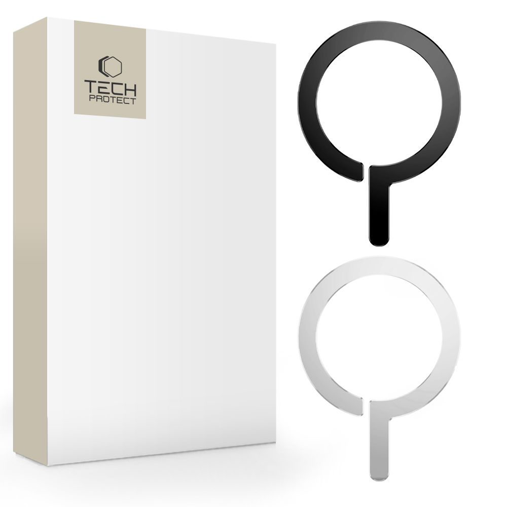 TECH-PROTECT METALRING MAGSAFE UNIVERSAL MAGNETIC RING 2-PACK MUST & HÕBEDANE