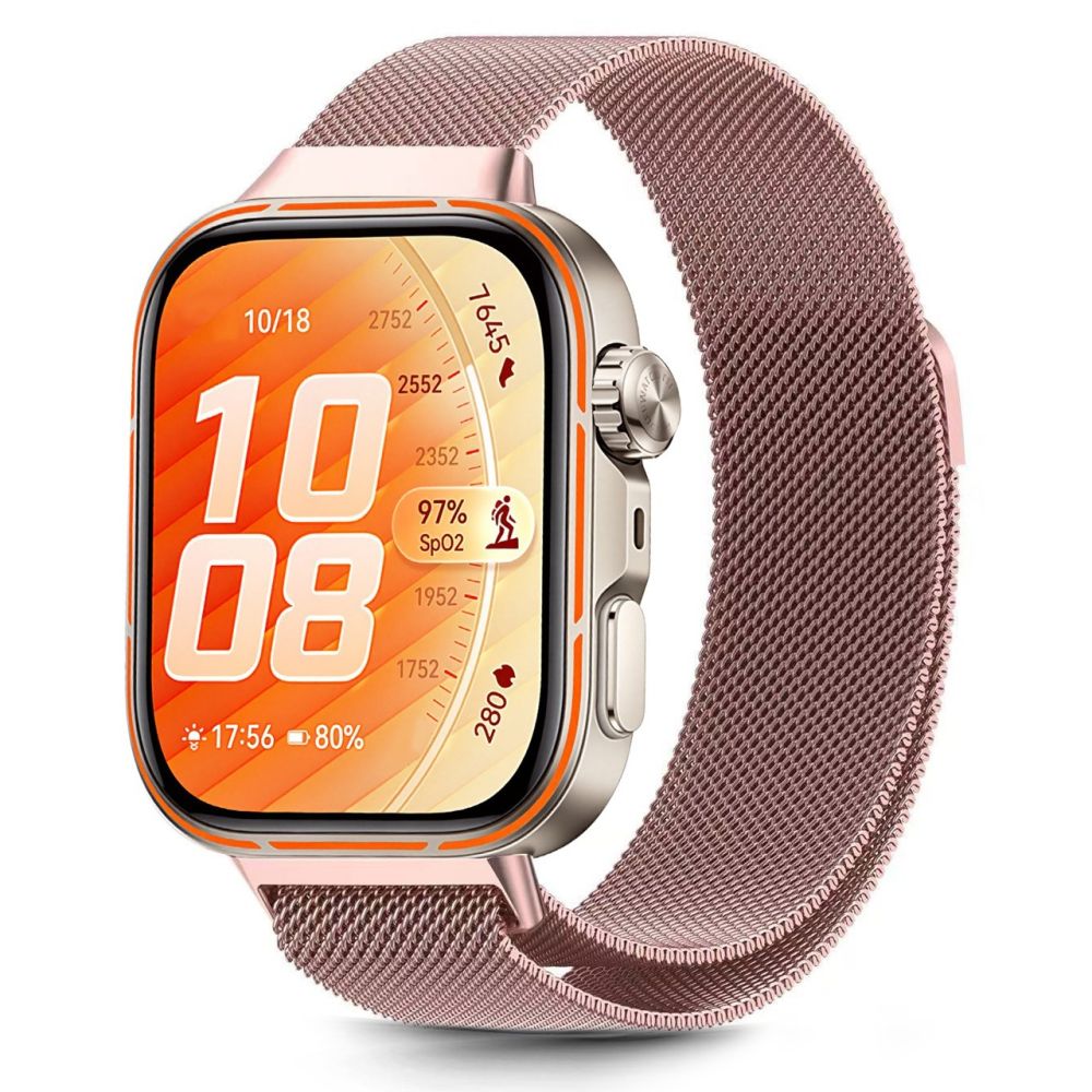 TECH-PROTECT MILANESEBAND HUAWEI WATCH FIT 3 ROOSA KULDNE