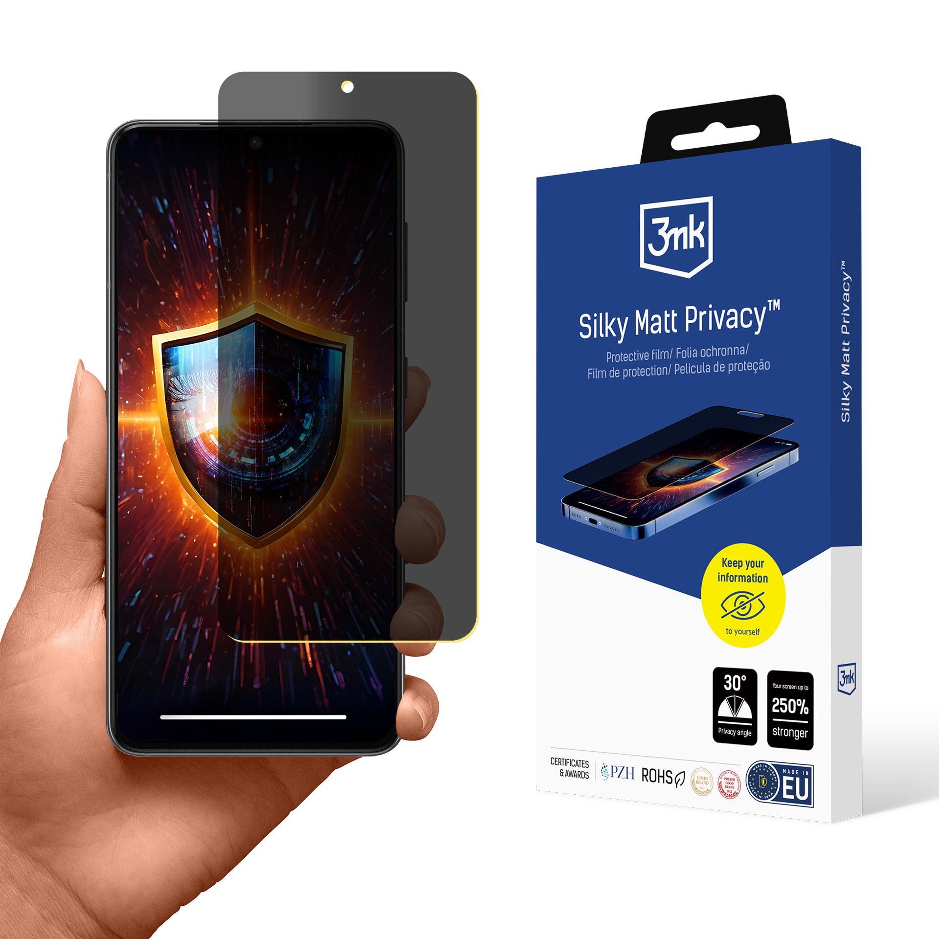 3mk Silky Matt Privacy matt privaatsuskaitsega kile Samsung Galaxy S21 5G
