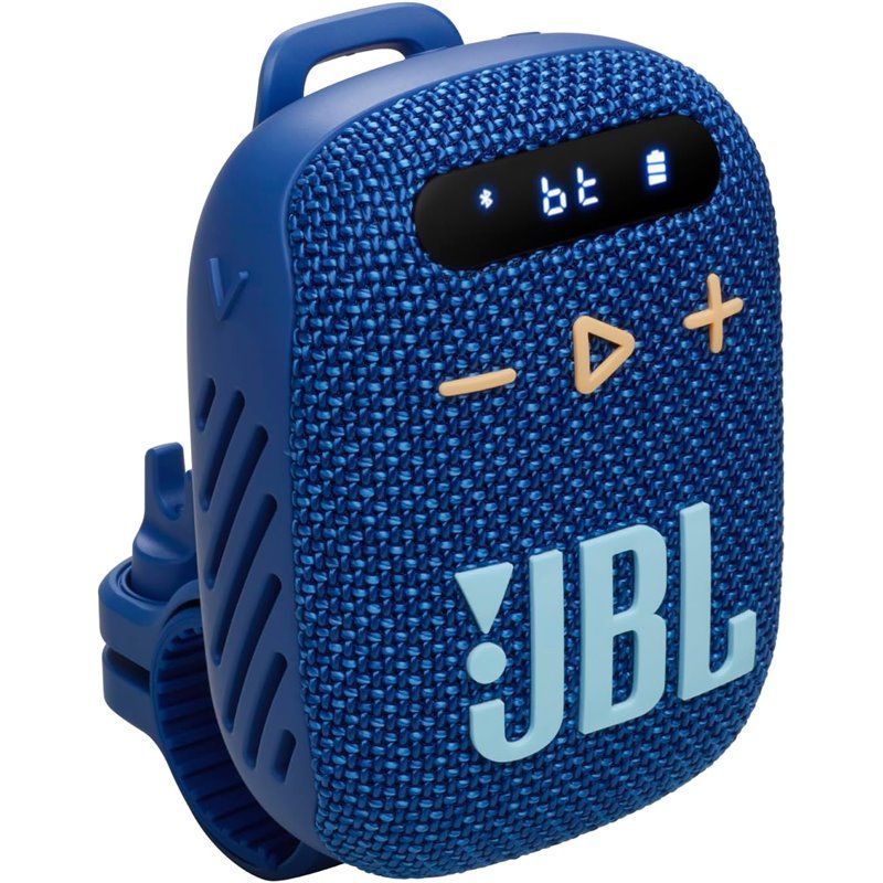 Juhtmevaba kõlar JBL Wind 3 juhtraua hoidjaga sinine