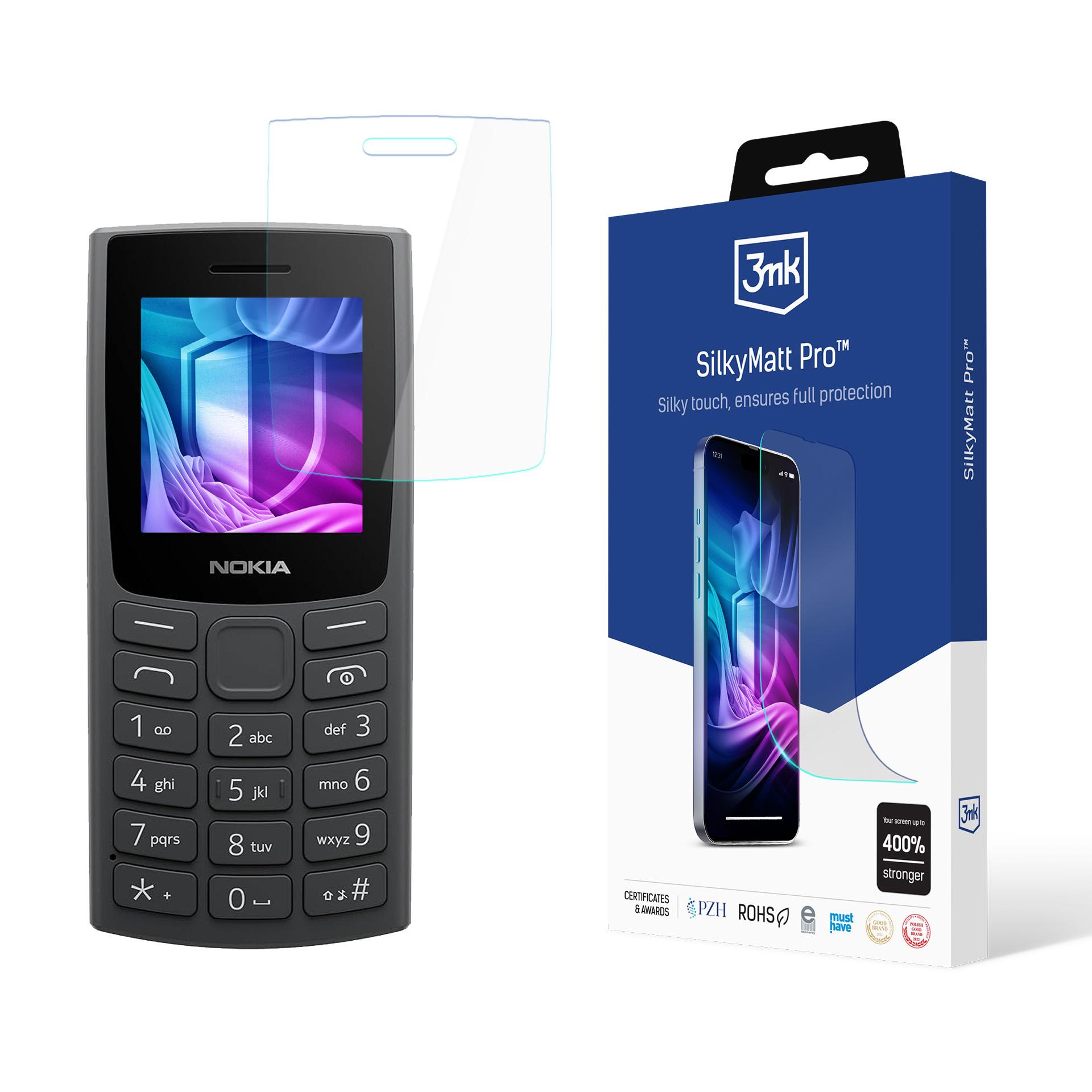 Matte foil 3mk SilkyMatt Pro™ for Nokia 105 (2023)