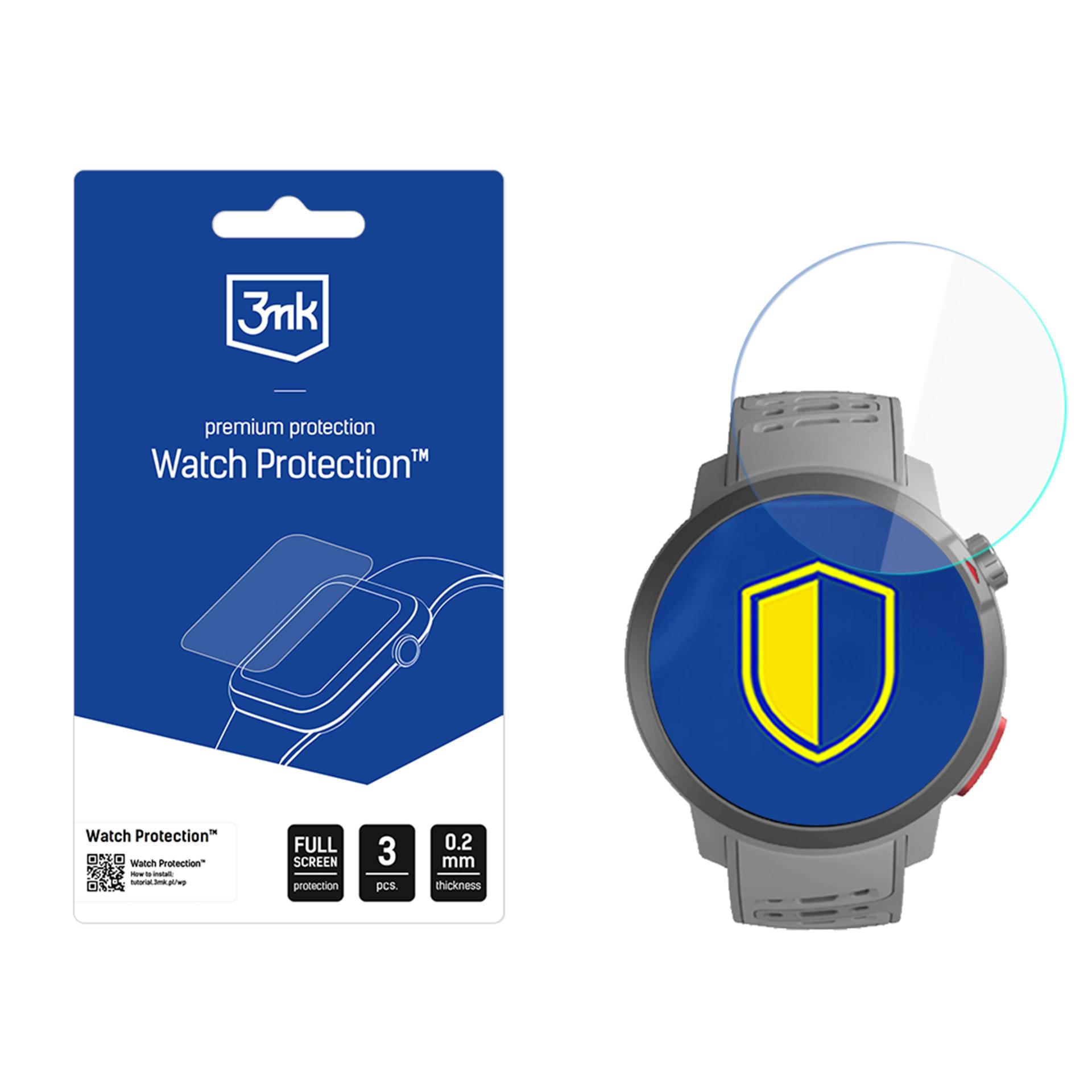 Hübriidklaas 3mk Watch Protection FlexibleGlass jaoks Coros Pace Pro