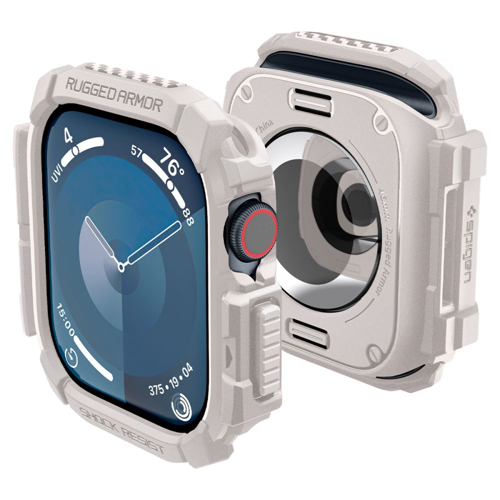 Ümbris SPIGEN RUGGED ARMOR APPLE WATCH 10 (46 MM) beež