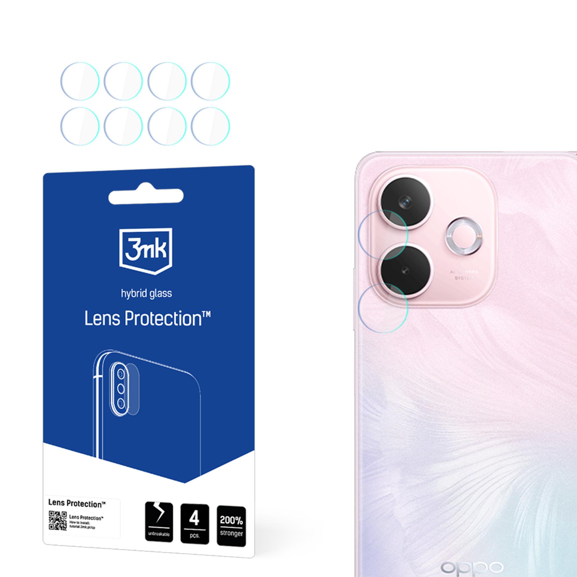 3mk Lens Protection Hübriidklaas jaoks Camera Lens jaoks Oppo A5 Pro 5G