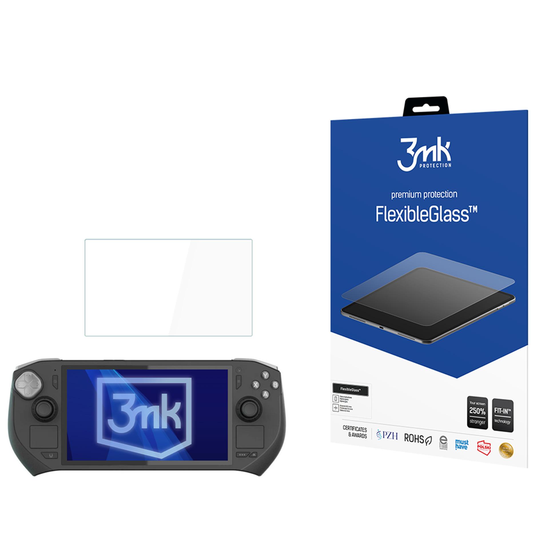 Hübriidklaas 3mk FlexibleGlass jaoks Zotac Gaming Zone - up to 8.3"