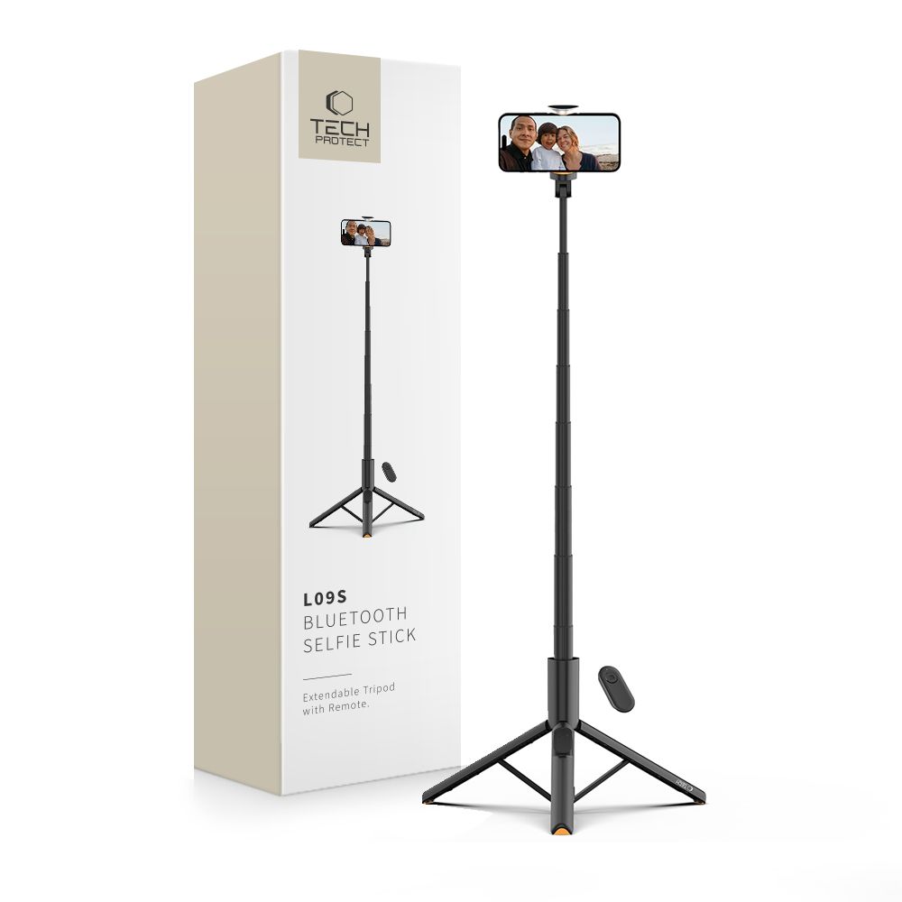 TECH-PROTECT L09S BLUETOOTH SELFIPULK STATIIVIGA MUST