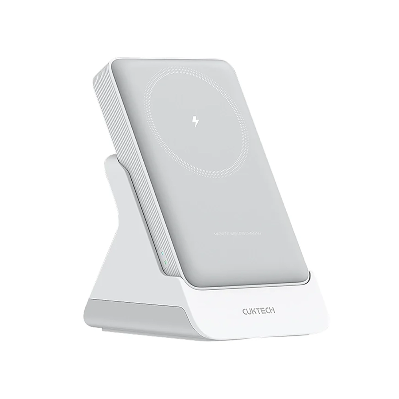 Cuktech WPB100N akupank 10 000 mAh, 20 W, magnetkinnituse ja toega – valge