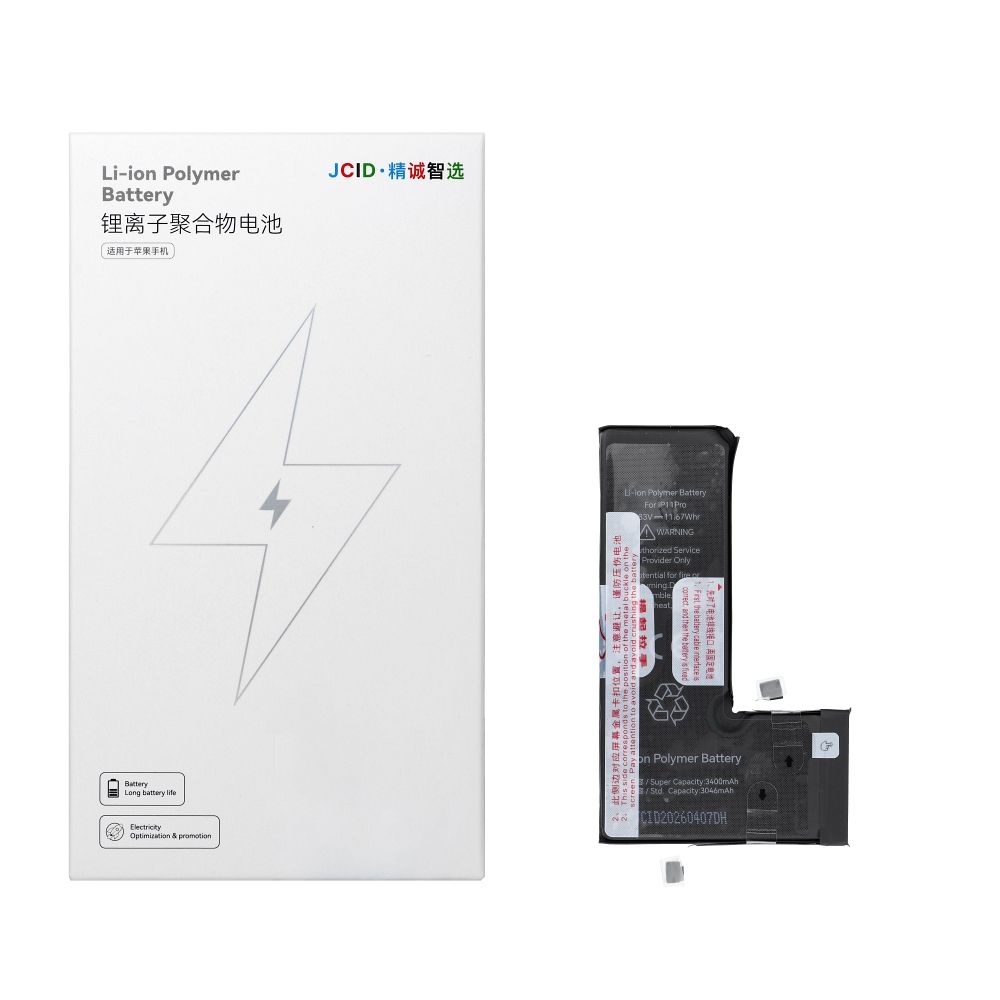 JCID aku iPhone 11 Pro jaoks (standardmaht)