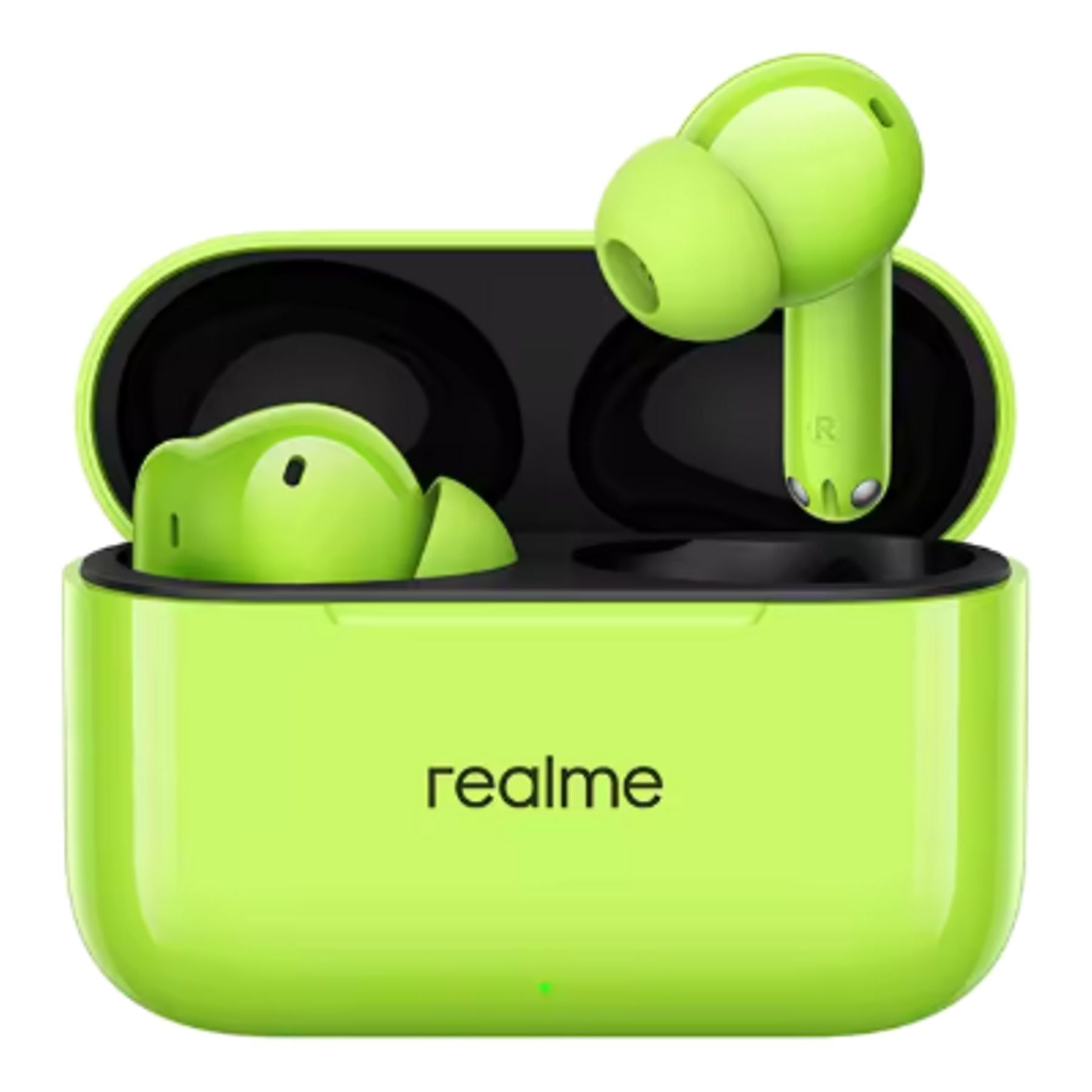 Juhtmevabad kõrvaklapid Realme Buds T200 neoonroheline