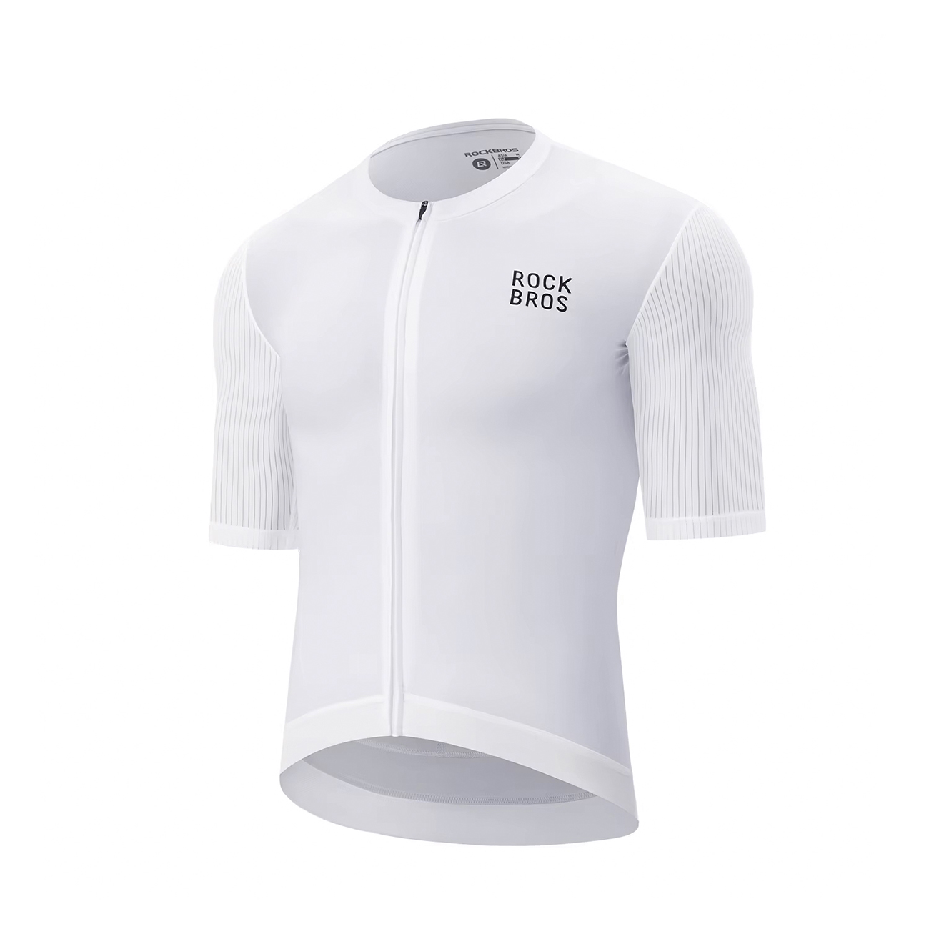 Rockbros 15200025 Short Sleeve Cycling Jersey Size XL - White