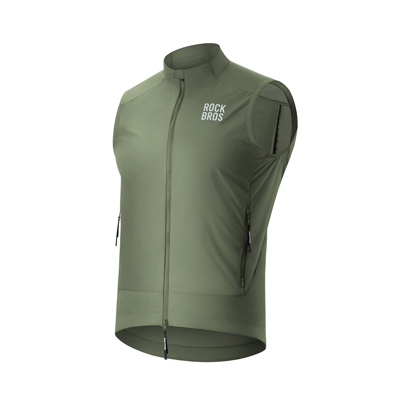 Rockbros YDMJ003 Windproof Vest Spring/Autumn Size S - Green