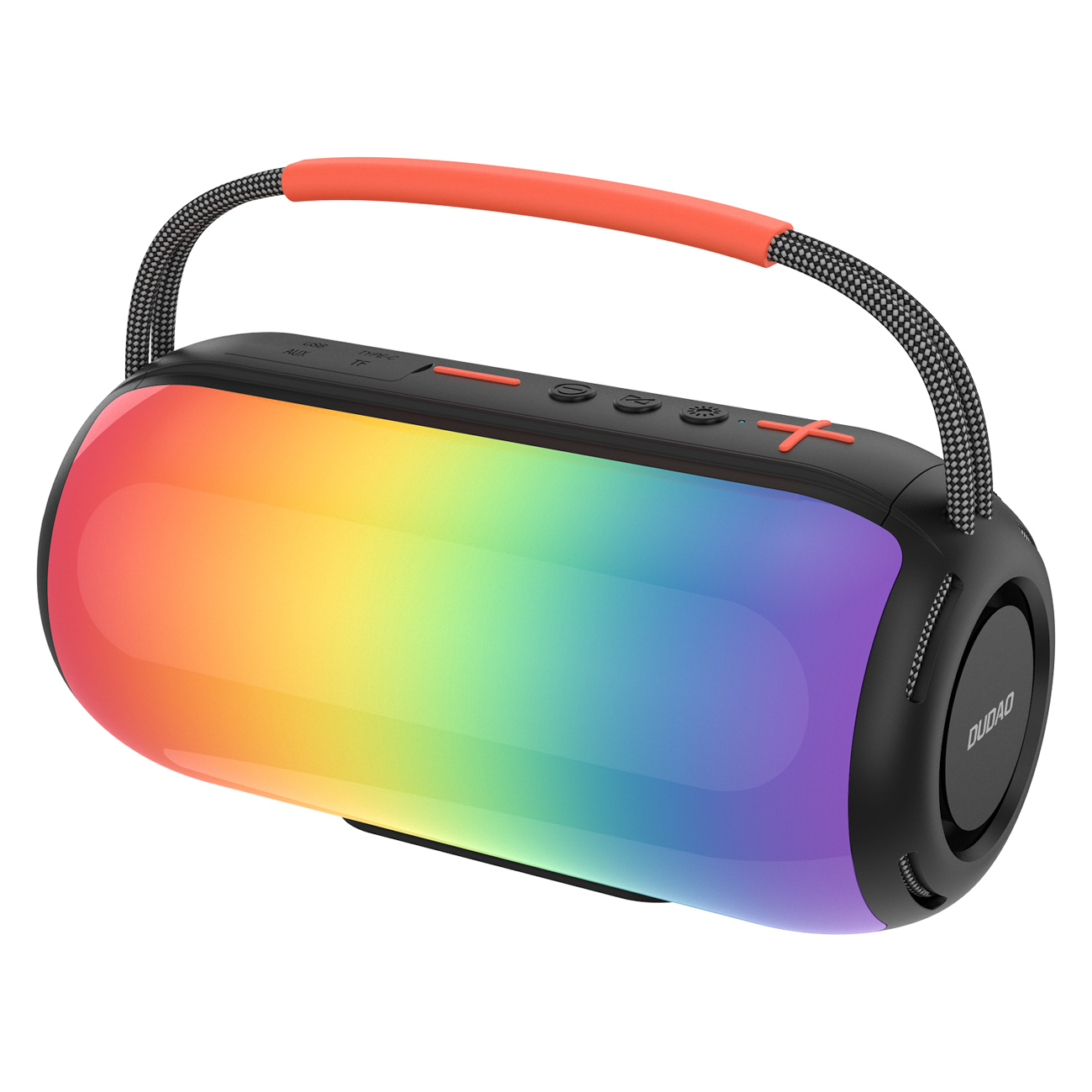 Dudao Y21 juhtmevaba kõlar RGB taustavalgustusega Bluetooth 5.3 - must